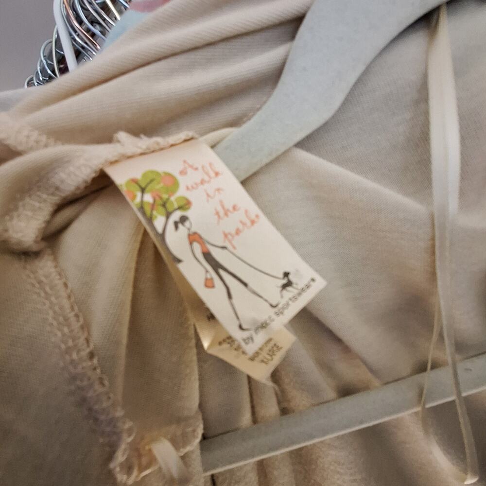 A Walk In The Park Size XL Open Front Long Light Duster Caridgan Sweater - Picture 2 of 12